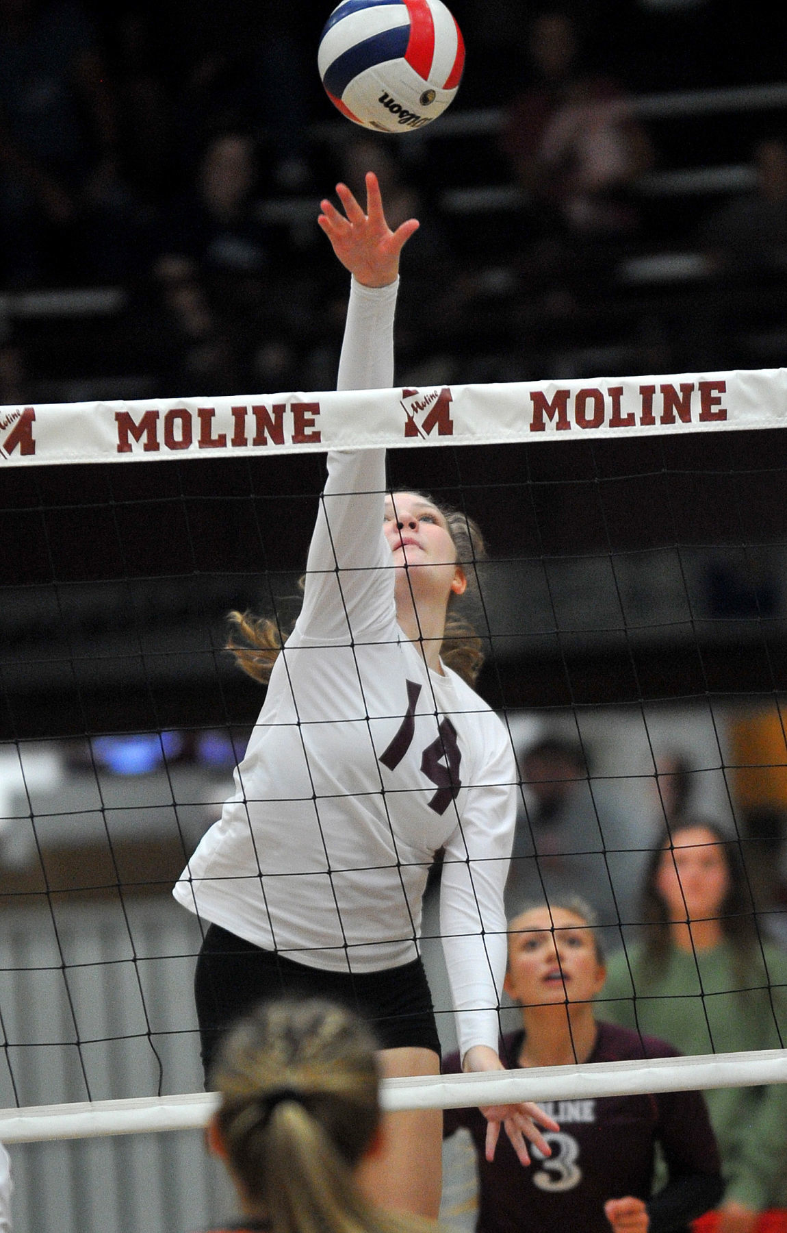 Rock Island vs Moline volleyball